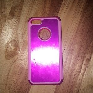 Shiny two piece iPhone 5s case